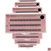 رموش زائفة بالجملة 60 جهاز كمبيوتر/لوط طبيعية طبيعية طويلة فردية فردية مكياج تطعيم الرموش المزيفة المصنوعة في الدكتور dhwsj