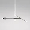 Pendant Lamps Modern Contracted Individuality Bedroom Study Industrial Linear Droplight Nordic Restaurant On Geometric Art Chandelier