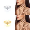 Cluster Rings Aide 925 Sterling Silver 2023 Trend Colorful Zircon Opening for Women Dainty Slim Justerbar Resizable Party Jewelrycluster Ed