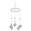 Decoratieve beeldjes Baby Mobile Ratels Toys Beech Wood Star Windchime Ornament voor huizendecoratie geschenken