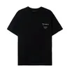 T-shirts Mens Shirt Designer Tees Luxo Summer Round Neck Sleeves Outdoor respirável Geometory Printing Tshirt