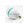 LED -lampen AC 85265V E27 3W Colorf Roteren RGB 3 Licht BB Lamp Flash Stage Kerstlampen Drop Levering Verlichting BBS OTZ3X