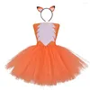 Fille Robes Enfants Cosplay Tutu Pour Halloween Party Longue Princesse Robe Festive Toddler Automne Vêtements Costumes