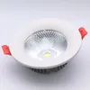 Factory Product Witte schaal 15W Dimable Warm Cold Cob Led Down Licht plafond Ingebracht Lamp AC85-265V CE