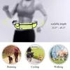 Colliers pour chiens laisse mains libres avec pochette à fermeture éclair élastique réfléchissant durable pour chiens de taille moyenne à grande marche jogging et course