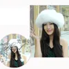 Berets The Free Service Of Hat Fur Earmuffs Warm Suitable For Winter Woman