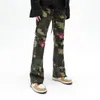 Männer Hosen 2023 Mode Camouflage Baggy Männer Trainingsanzug Fracht Flare Jogger Frauen Jogginghose Hip Hop Lange Hosen Pantalon Homme