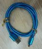 Ungebrochenes Metallgeflecht Typ C / Micro-USB-Telefonkabel, Ladekabel für Samsung S20, S20plus S9 S8 Android 1M 2M 3M