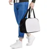 Worki duffel nopersonalność kobiety podróżują kobiety spersonalizowane składane torba w torbie DIY Fashion Weekendowe torebki