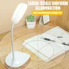 Tafellampen LED Bureau Lamp USB aangedreven licht aanraking dimmen draagbaar 3 kleuren steplein kabeltogbare oogbescherming slaapkamer bedkamer bed