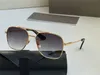 designer 100 sunglasses for men Double Bridge Fight 007 popular Symeta gold retro square frame fashion avant-garde style UV 400 lens ey Weoa