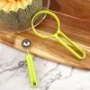 Melon Baller Scoop Set, Melon Peeler, 4 i 1 rostfritt stålfruktverktygsset, glass melonskopa, fröborttagare för vattenmelonskiva 1223969