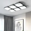 Światła sufitowe Nordic LED Światło nocne aluminiowe AC85-265V salon lampa dekoracyjna domowa