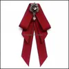 Bow Ties British Men Silk Satynowa wstążka krawat cravat luksusowy groom krawat biznes