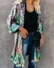 Женские траншеи Coats Fashion Color Sequin Jackt