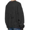 2023 Nieuwe herenkapjes sweatshirts Noord -Amerikaanse High Street Brand Rhude Slogan Borduurde Round Neck Plush Sweater voor vrouwen Fashion Casual Loose Y2ev Lulusup