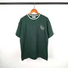 2023ニューメンズTシャツ北米ハイストリートブランドrhude秋の冬のトレンドウール半袖シンプルな多目的な女性愛好家半分