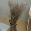 Decorative Flowers Stems Dried Muhly Grass Bunch Natural Plants Floral Miscanthus Heteroph Bouquet Home Decoration Accessorie & Wreaths1