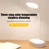 Настольные лампы светодиодные настольные лампы Защита 3 Бесплатная беспрепятственная спальня спальня кровати на плате USB платеж на 360 °