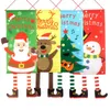 Christmas Decorations 1set Door Hanging Flag Porch Banner Ornaments For Home Xmas Navidad Happy Year 2023 Party SuppliesChristmas