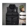 Gilets pour hommes London Trapstar Jacket Mens Style Real Feather Down Winter Fashion Vest Bodywarmer Advanced Waterproof Fabric Drop Deliv Dhbj6