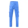 Męskie spodnie Purple Rave Bottoms Street Fitness Spodnie spodnie dresowe z 6 kieszeniami do joggingu Sports Casual Pants Drak22