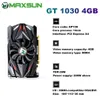 MAXSUN Graphic Cards GTX1650 GTX1050Ti GT1030 4GB DDR5 DDR4 GPU 128Bit Video Gaming Card For PC Computer New