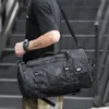 Borse da esterno Camo Zaino da palestra Borsa da basket impermeabile Uomo Donna Borsa da ginnastica atletica Borsa sportiva Zaino grande Borsa a tracolla con scomparto per scarpe T230129