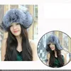 Berets The Free Service Of Hat Fur Earmuffs Warm Suitable For Winter Woman