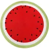 Bord mattor kuddar vattenmelon dryck underlägg pp vävd rund placemat tecknad frukt matplatta matta kök tillbehör hem decormats matsmm