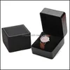 Watch Boxes Cases Fashion Highend European Men Pu Leather Packaging Display Box Mechanical Watches Storage Gift Drop Delivery Acces Otf7Q