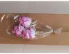 Fleurs décoratives 1 pc 3 têtes vraie touche Rose fleur de soie artificielle pour la maison Arrangement Floral ornement décoration de fête de mariage