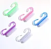 Altri articoli 6,5 * 3,5 cm colori misti Strumenti per pennelli per polvere per nail art Pulisci la polvere Strumento per pedicure per manicure Accessori per unghie