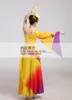 Wear de la scène Costumes de danse folklorique chinoise Polyester Yangko Costume de danse classique