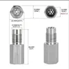 Universal CEL Fix Check Engine Light Eliminator O2 Oxygen Sensor Adapter Extender Spacer Bung mini Catalytic Converter M18X1.5