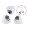 Caméra dôme de sécurité avec 24 Leds 3.6mm objectif Autofocus CCTV vidéosurveillance Vision nocturne utilisation extérieure intérieure