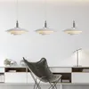 Hanglampen verlichting eetkamer Noordse LED -kristal verstelbare lichten Decoratieve items voor huiskartonnen lamp Luster Suspensie