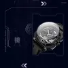 Orologi da polso 2023 Ailang Square Orologi meccanici automatici da uomo Fashion Tape Skeleton Waterproof