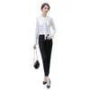 Dames blouses high end office dames shirts 2023 lente mode buug tie ontwerp blouse kwaliteit satijnen shirt casual professionele tops