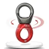 Climbing Outdoor High Quality 30kN Aluminum Swing Swivel For Anchoring Yoga Universal Ring Cords Slings And Webbing1