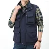 Herenvesten Outdoor Vest Stijlvol casual zacht lichtgewicht mannenjas voor kamperen