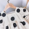 Girl Dresses Girl's Gooporson Kids For Girls Summer Fashion Korean Dots Princess Dress Elegant Vestidos Pretty Little Children Costume