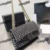 CC Bags Luxury Brand Cross Body Tweed Diamond Lattice Women Crossbody Bag Large Capacity Classic Double Flap Handbag Coin Purse Card Holders