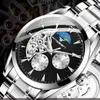 Нарученные часы роскошные мужские автоматические механические часы Top Brand 3ATM Водонепроницаемые часы Business Busines