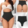 Damen Shapers Fup Tanga mit hoher Taille, Bauchkontrolle für Frauen, nahtloser Body Shaper, schlankere Höschen, Unterwäsche, Trainergürtel