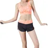 Women's Two Piece Pants Women's Vest-style Sports Suit Non-steel Ring Bra Shorts Shockproof Quick-drying Underwear