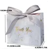 Geschenkpapier 20 stücke Kreative Mini Grau Marmor Tasche Box Für Party Baby Dusche Papier Schokolade Paket/Hochzeit Gefälligkeiten Süßigkeiten