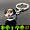 Keychains Virgem Mary Luminous Keychain Pingente