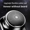 Electric Shavers New Mini Portable Electric Shaver Pocket Size Beard Shaver Wet and Dry Mens Face Razor Electric Razor for men T230129