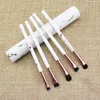 Makeup Brushes Portable 5 Pony Hair Eyeshadow Set Round Bucket Animal Brush Gift